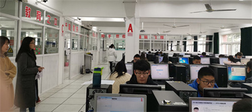 公司2019年春季江苏省计算机等级考试工作圆满结束