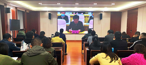 公司组织参加2022届全国普通高校毕业生就业创业工作网络视频会议