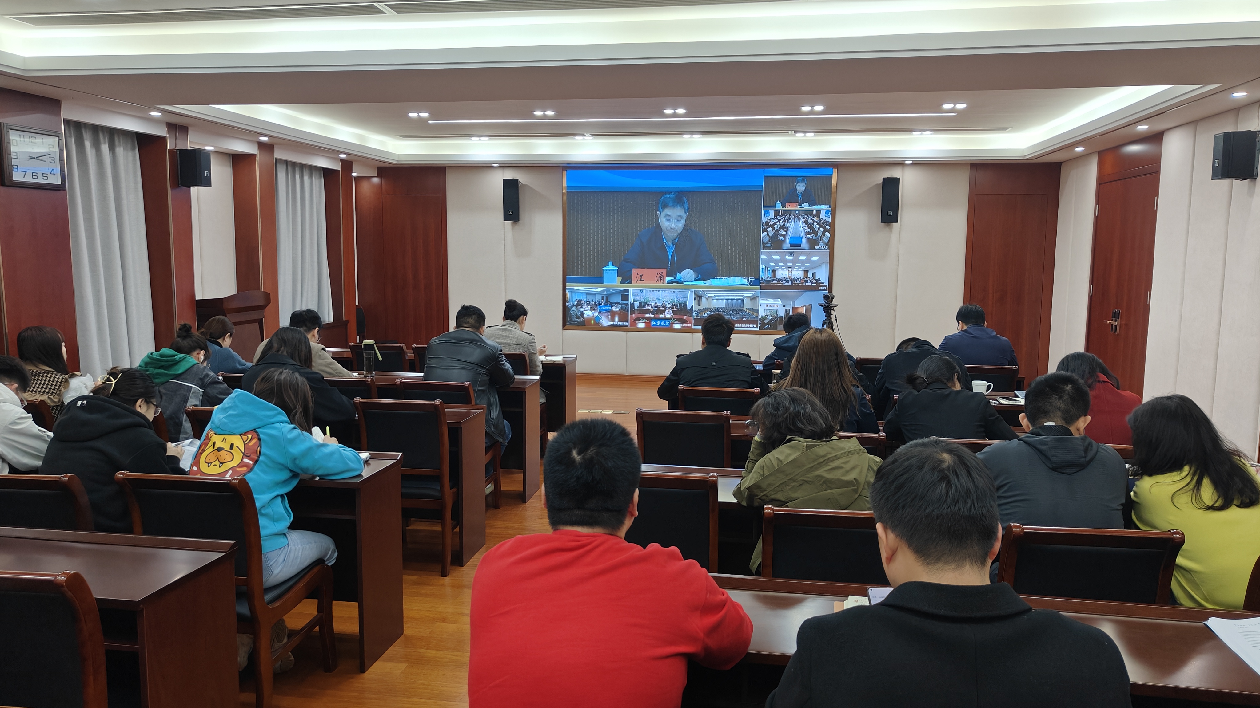 公司组织参加2023届全省普通高校毕业生就业创业工作推进视频会
